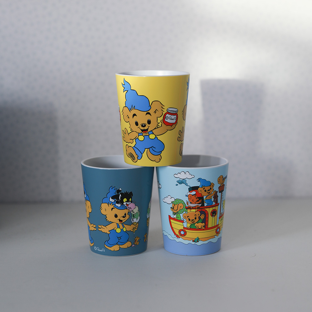 Rätt start bamse, drikkebeger, iskrem