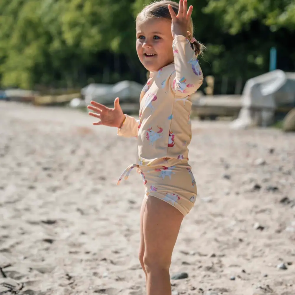 Filibabba Orla badebukse 1-2 år – unicorn shores