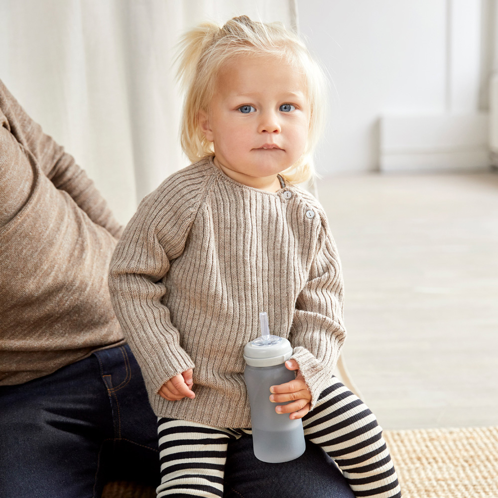 Everyday Baby tåteflaske Healthy + 150 ml - Quiet Grey