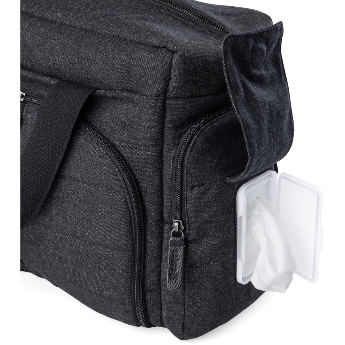 Sebra On-the-go stellebag dark grey melange
