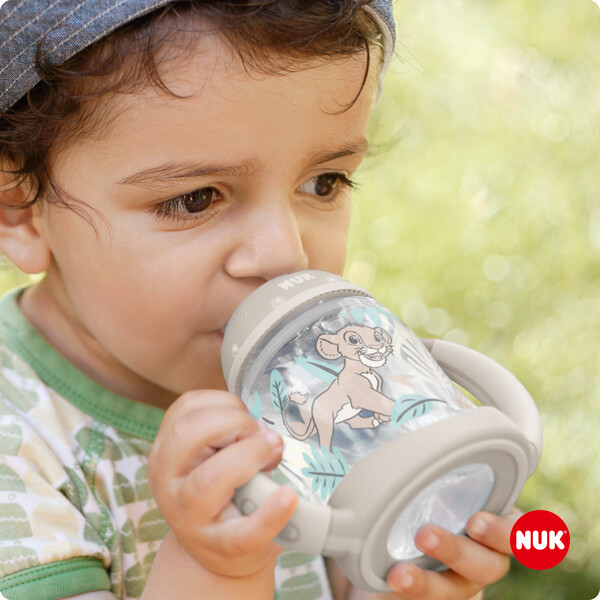 NUK Learner sølfri drikkekopp 150 ml Lion King
