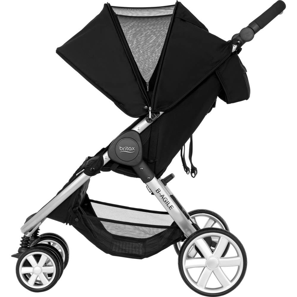 Britax B-Agile dobbel barnevogn Cosmos Black