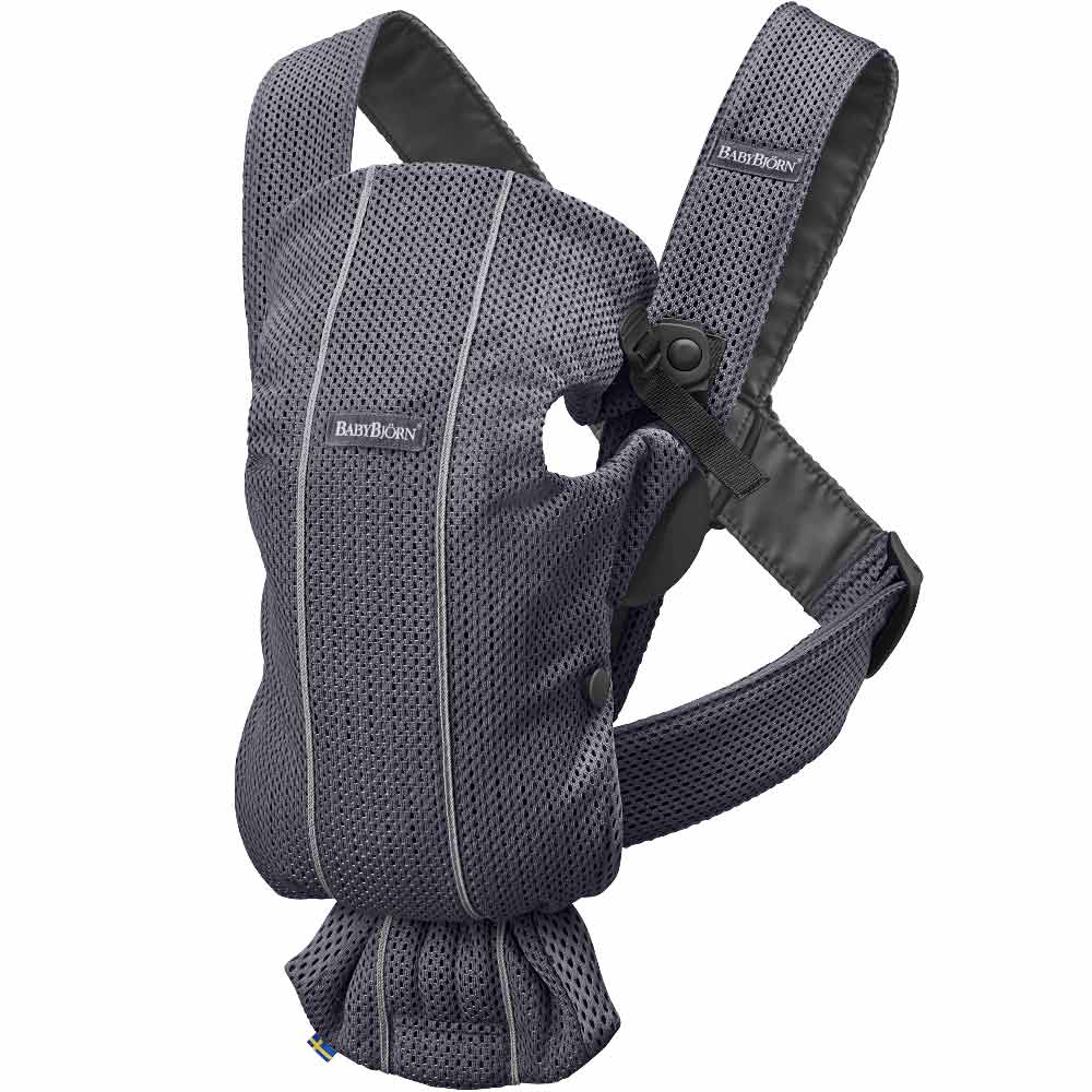 Babybjörn bæresele Mini Mesh 3D Anthracite Grey