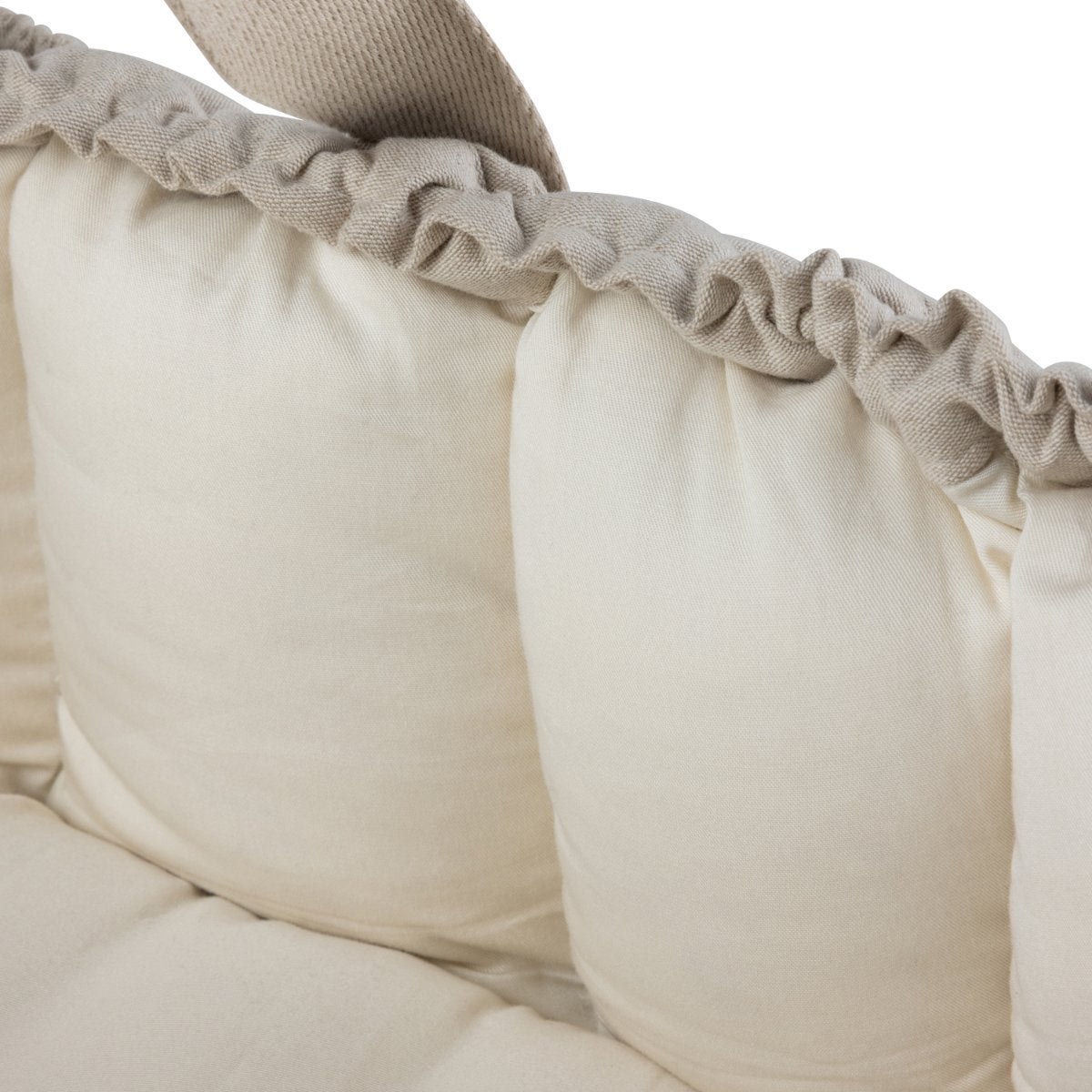 Sebra Babynest 3-i-1 med kalesje morning beige melange