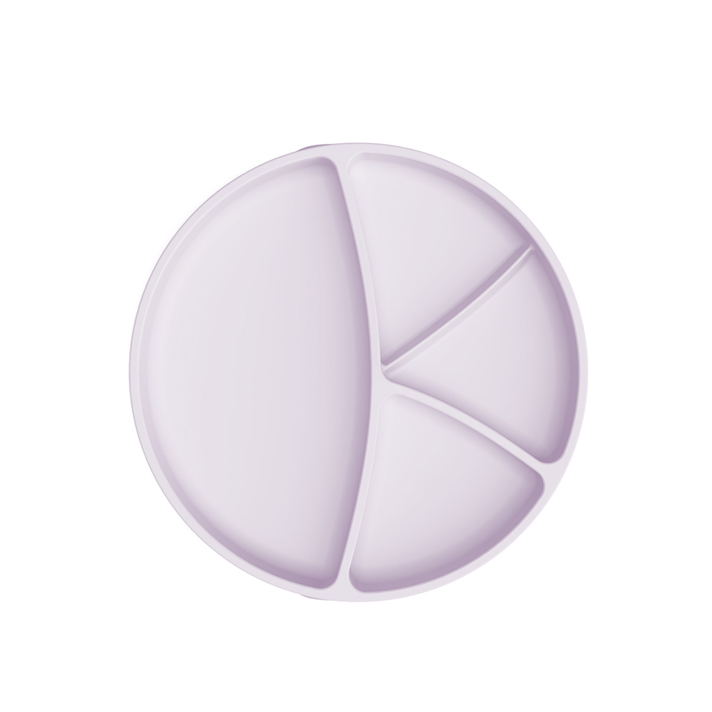 Everyday Baby Silikonplate med sugekopp Light Lavender