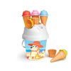  Bluey Sand Set- Iskrem