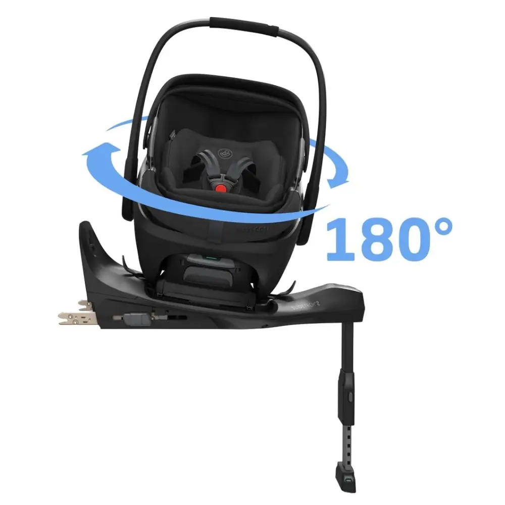  Maxi-Cosi Coral Slide Pro babybilsete Onyx svart