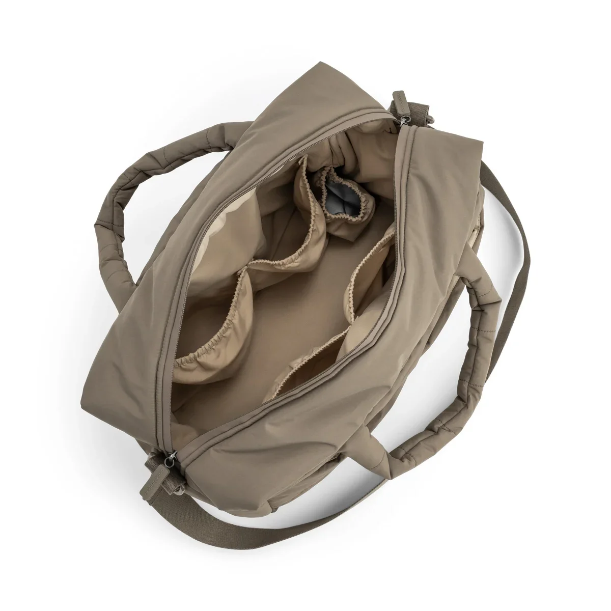 Done by Deer vattert stelleveske taupe