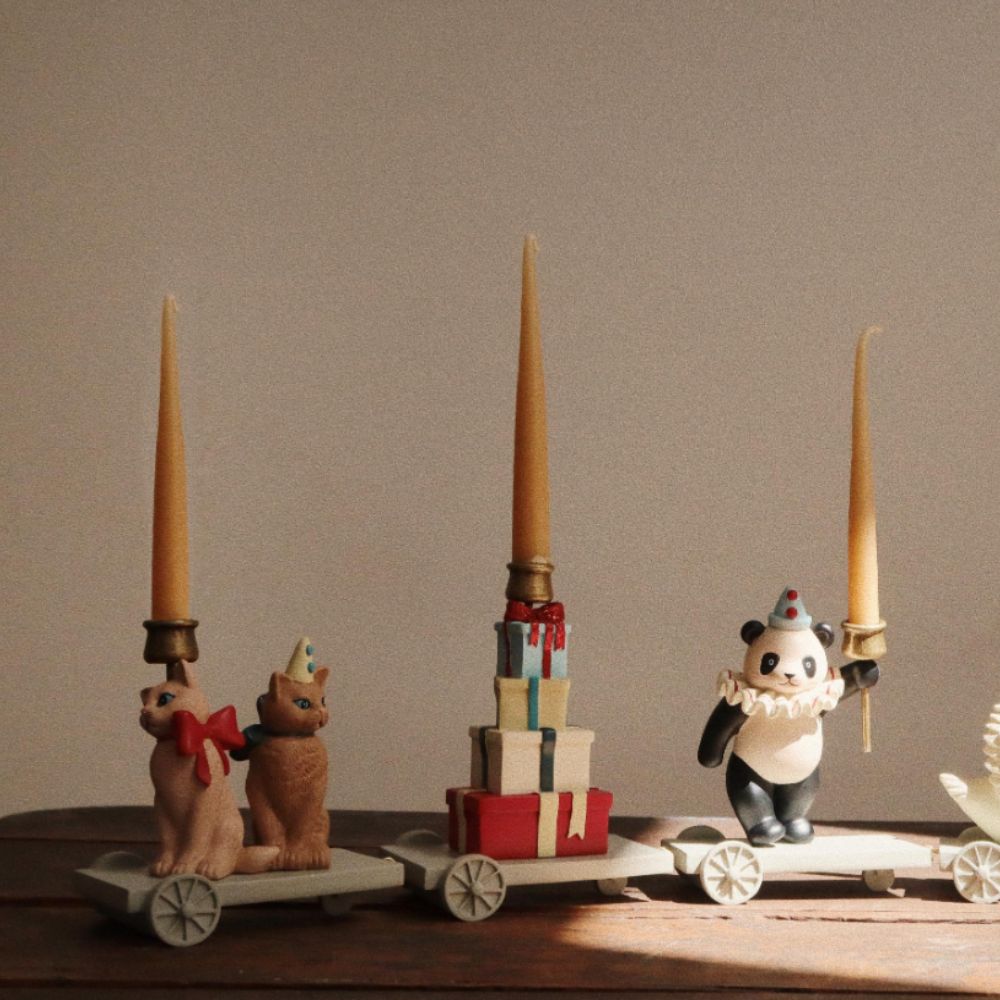 Konges Sløjd Birthday Train Clown Coeur Multi