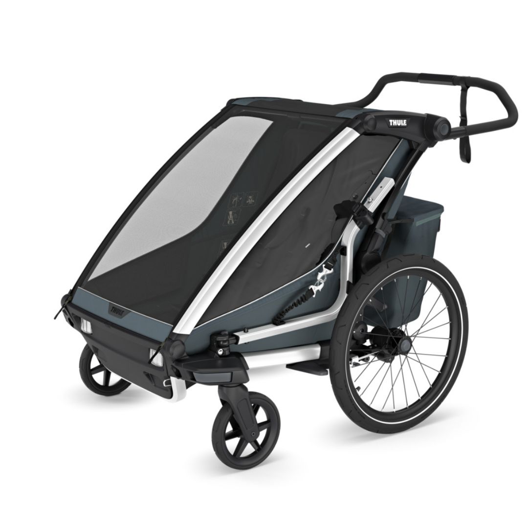 Thule Chariot Cross 2 Dark Slate dobbel sykkeltilhenger