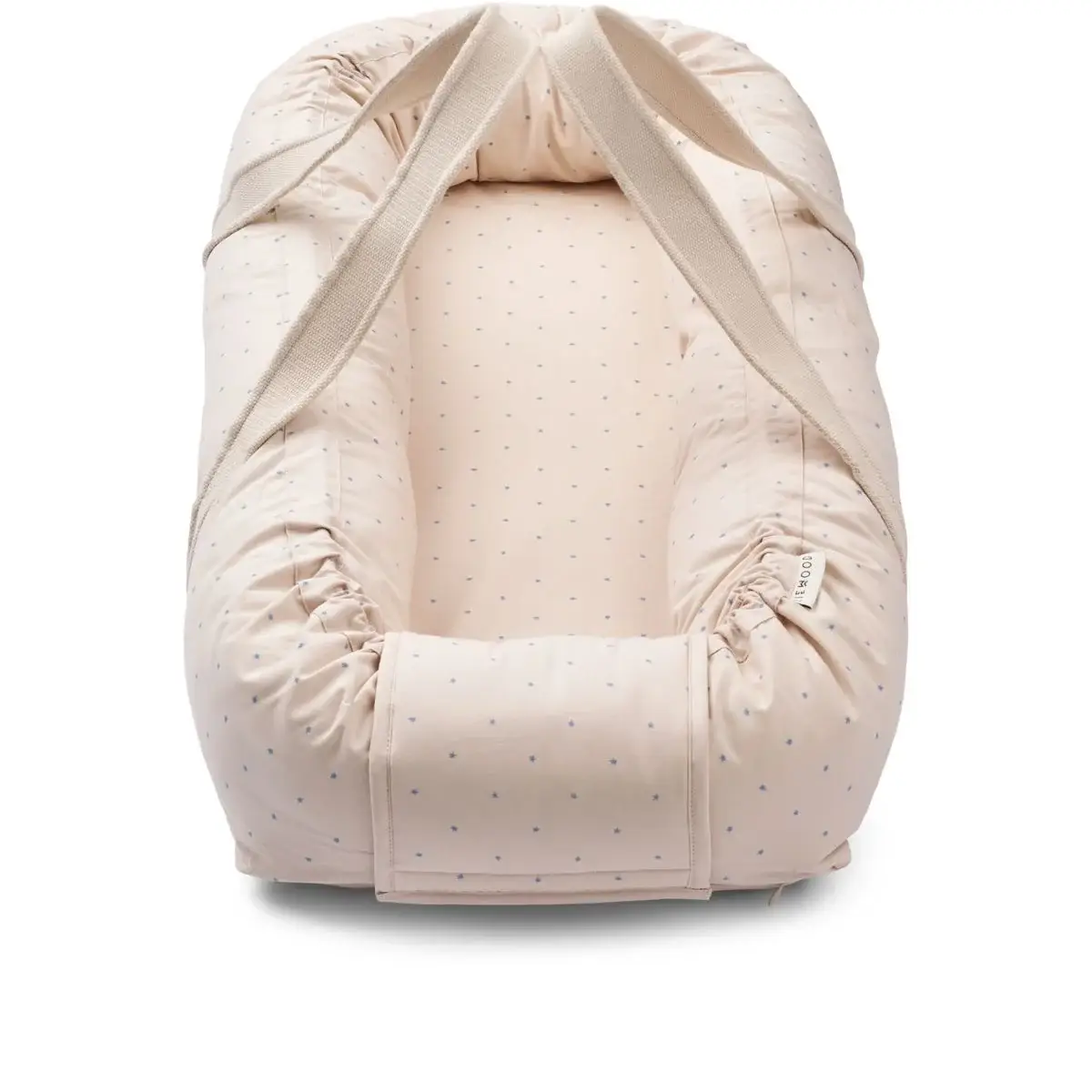 Liewood gro Babynest stjerne / sand