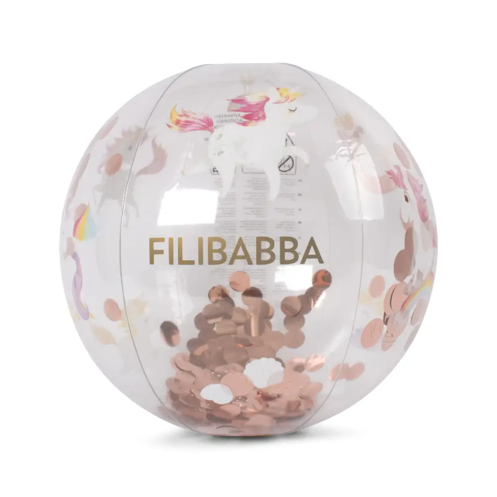Filibabba Badboll alfie – unicorn shores konfetti
