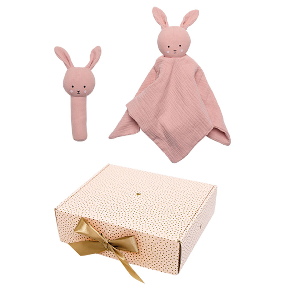 JaBaDaBaBaDo Babygave Bunny rangle rosa
