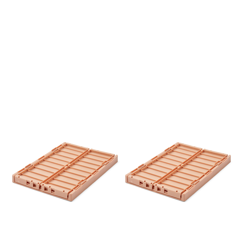 Liewood Weston oppbevaringsboks M 2-pakning Toscana rose 2074