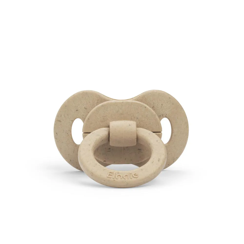 Elodie Bamboo smokk for nyfødte Pure Khaki - Silikon