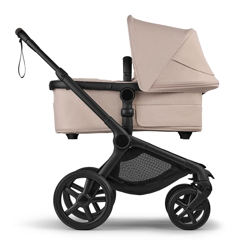 Bugaboo Fox 5 barnevogn Renew Black/Desert Taupe Melange
