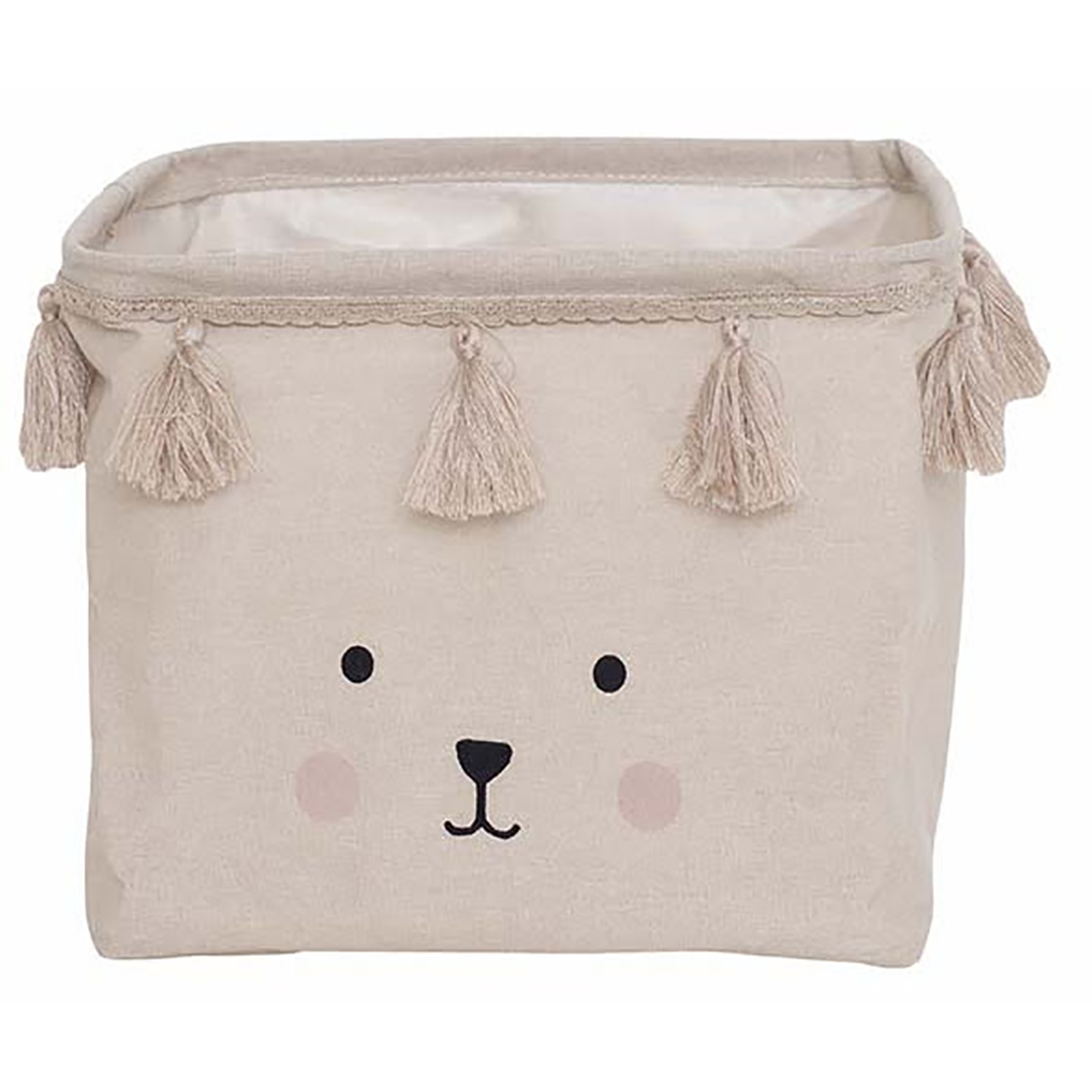 JaBaDaBaBaDo Oppbevaringskurv liten teddy