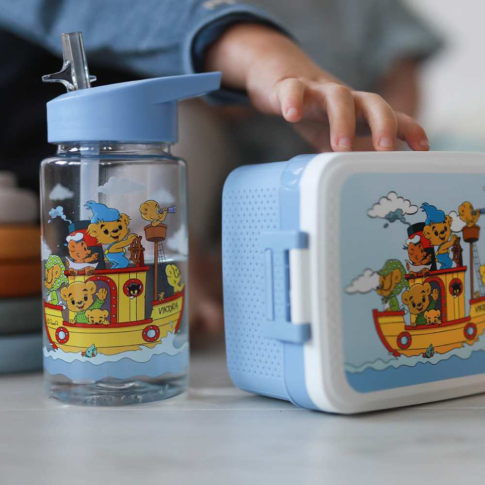 Rätt start Bamse Viktoria, vannflaske i plast