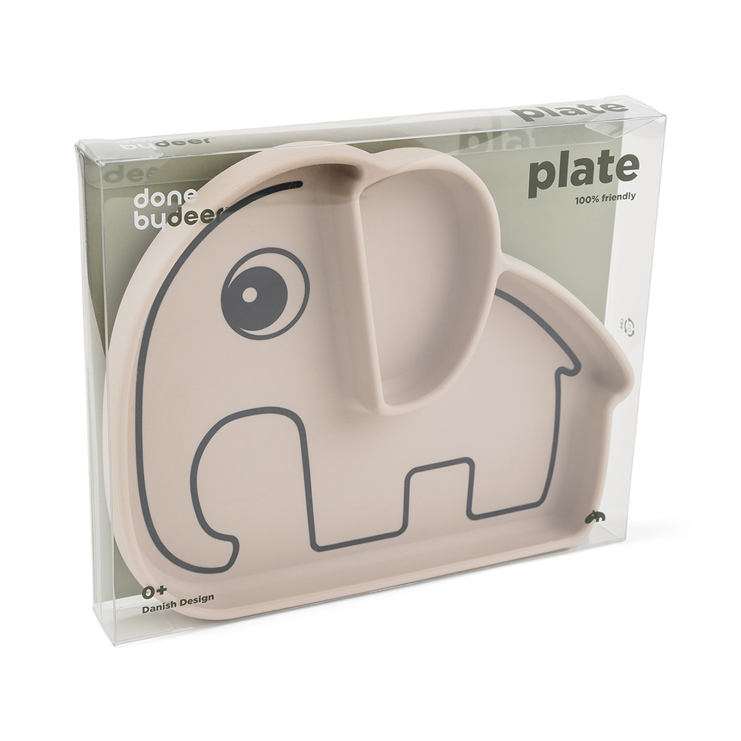 Utført av Deer silicone Stick&Stay plate Elphee Sand