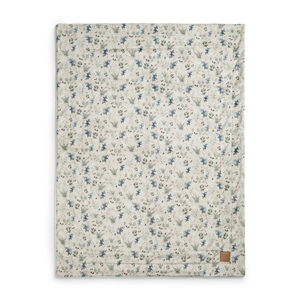 Elodie Pearl Velvet Blanket - Fairytale Forest