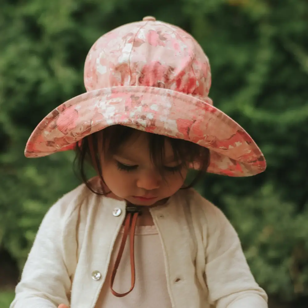 Elodie solhatt elverose 6–12 måneder