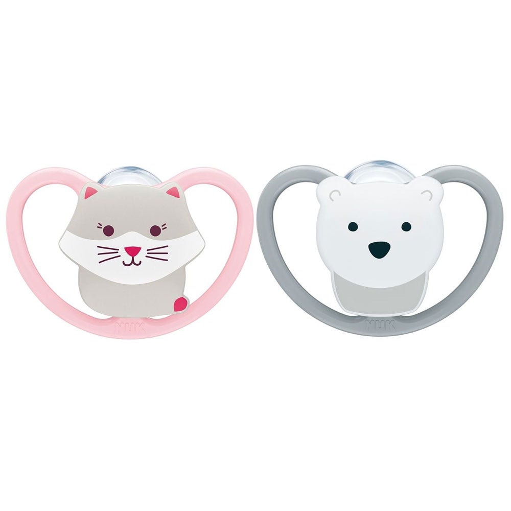 NUK Smokk Perfect Match Air Cat/Polar Bear 18 mnd.+