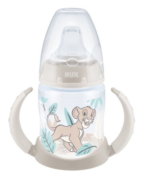 NUK Learner sølfri drikkekopp 150 ml Lion King