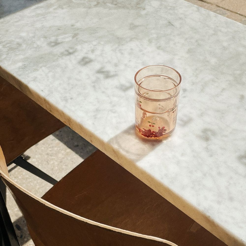 Konges Sløjd 2 Pack Glitter Cups Cherry- One Size