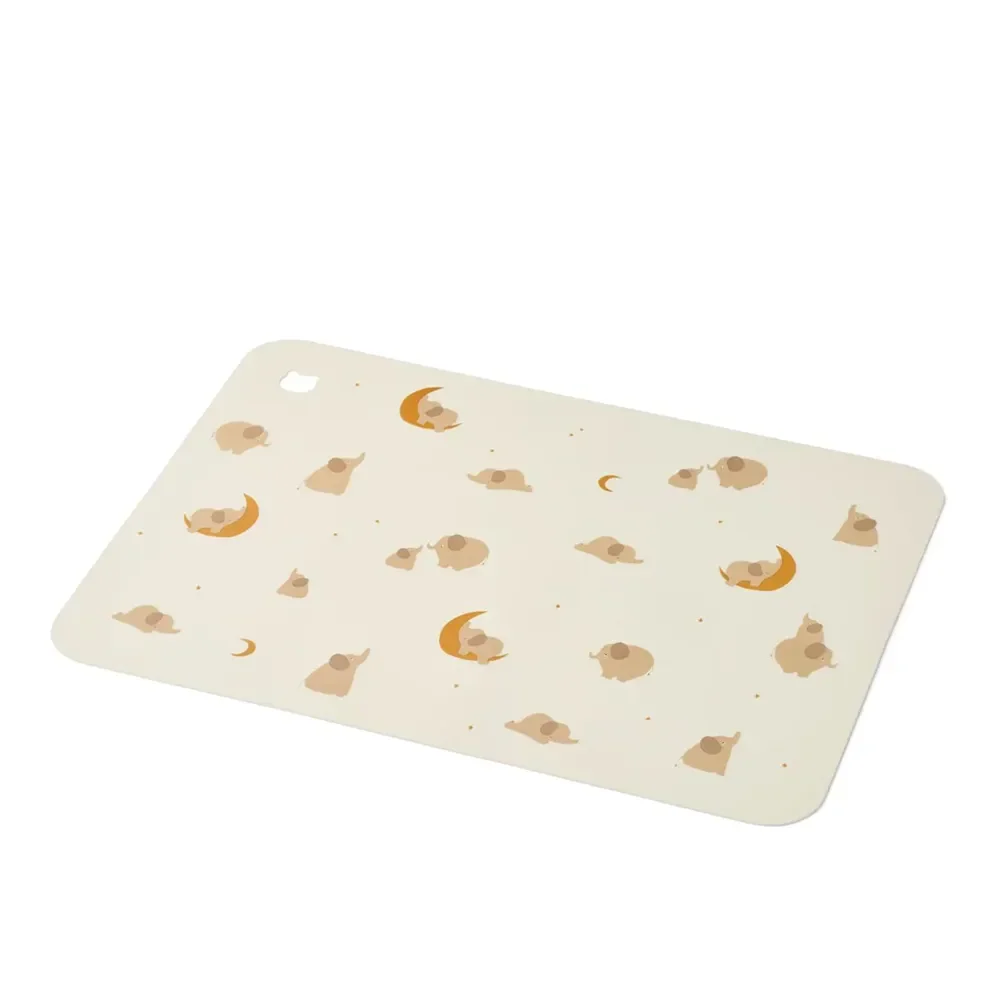 Liewood Jude spisebrikke Elephant / Creme de la creme