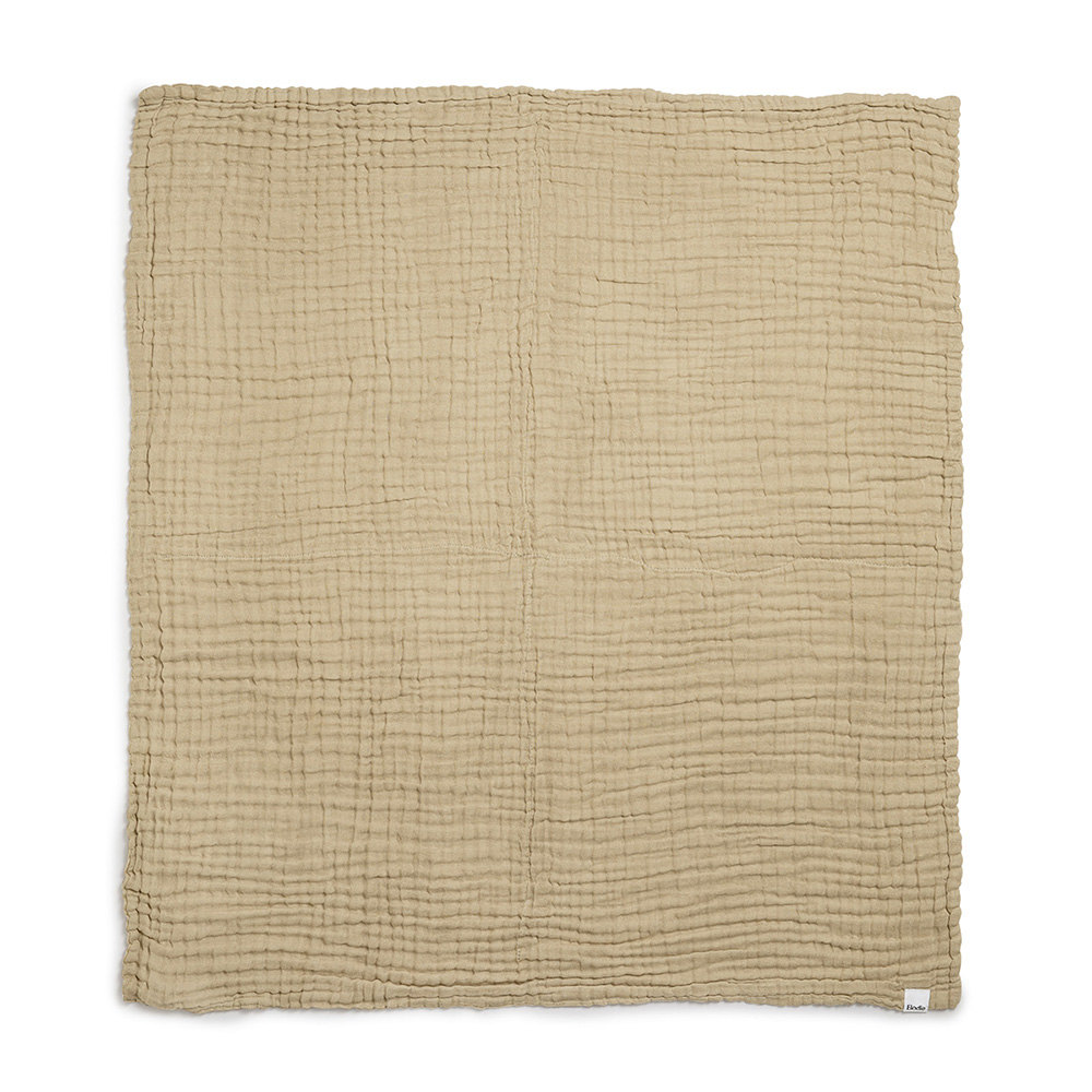 Elodie krøllete teppe -Pure Khaki