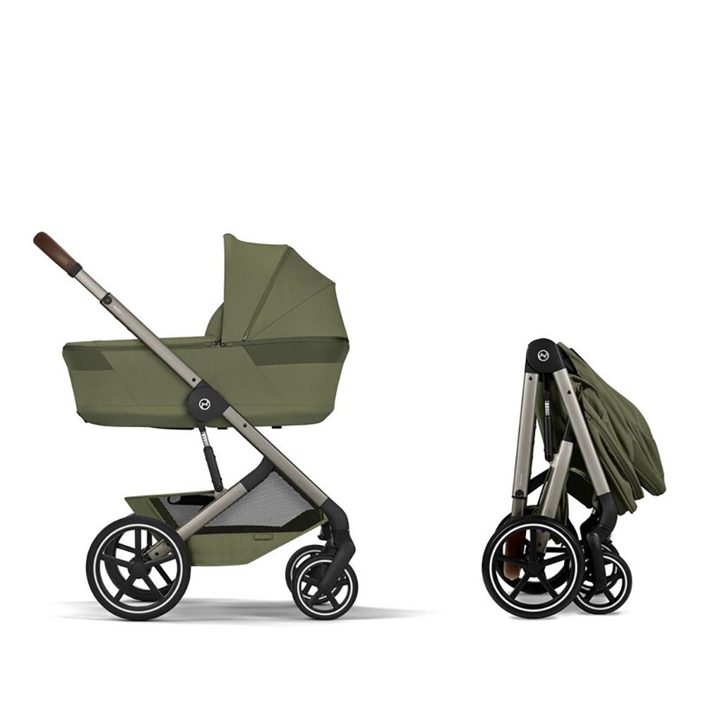 Cybex Balios S Lux TPE inkl. sammenleggbar liggedel Moss Green