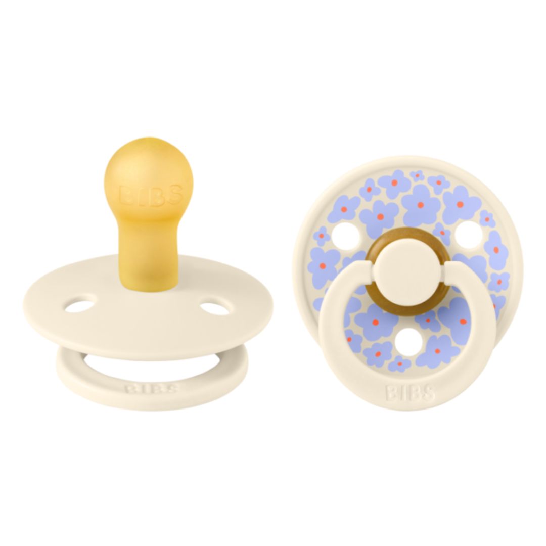 Smekker Napp 2-pakning 0-6m Elfenben/Ivory