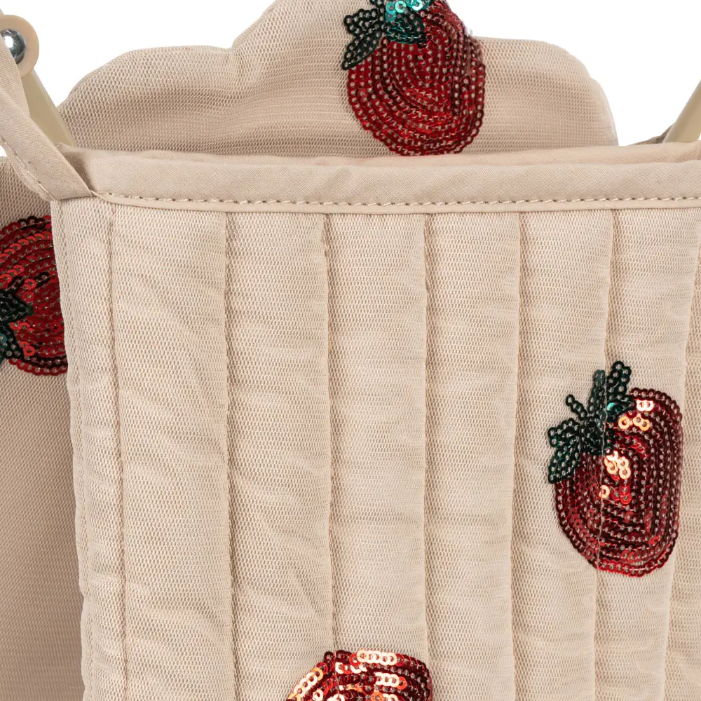 Konges Sløjd Dukkevogn i tyll Strawberry