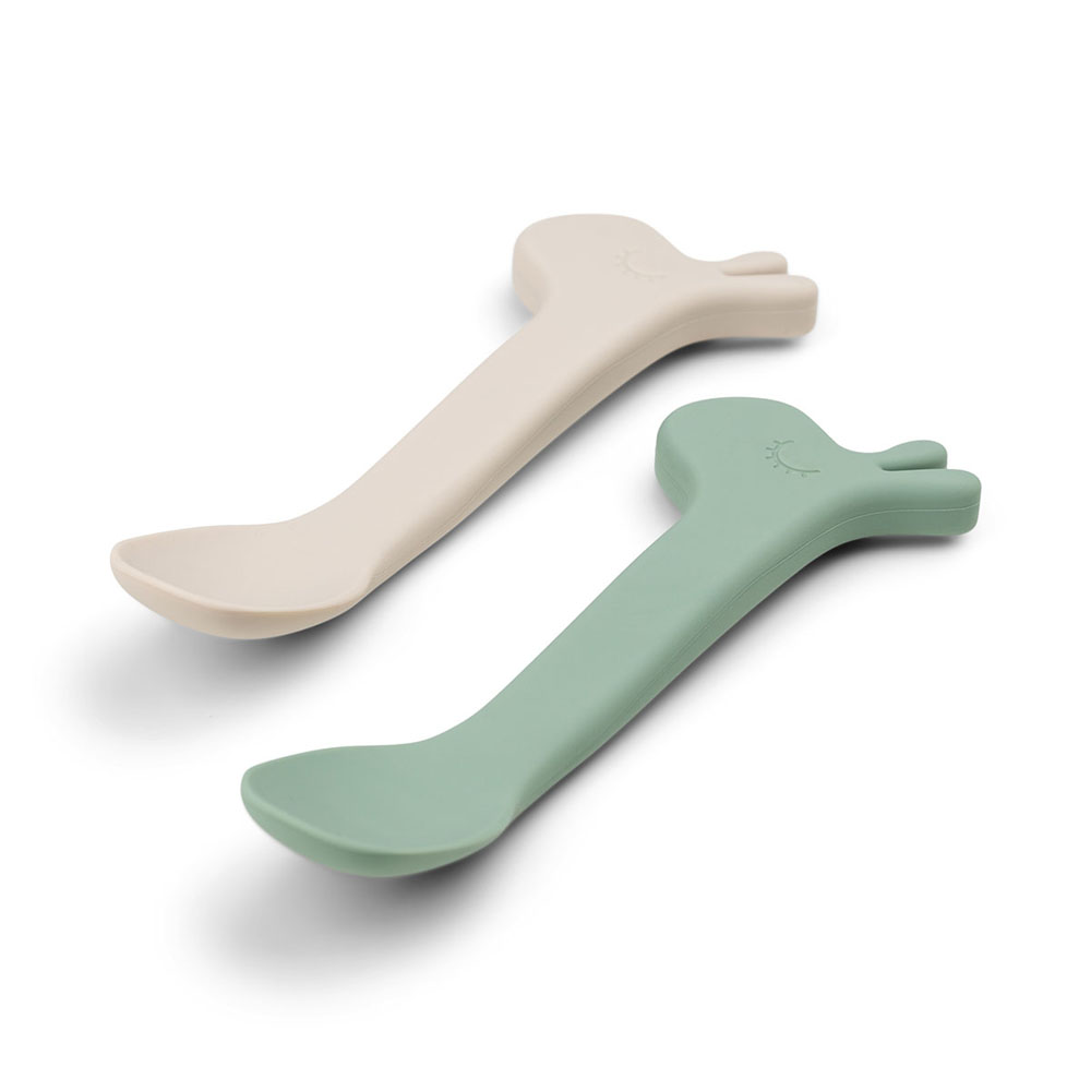 Done by Deer silikonskje 2-pack Lalee Green