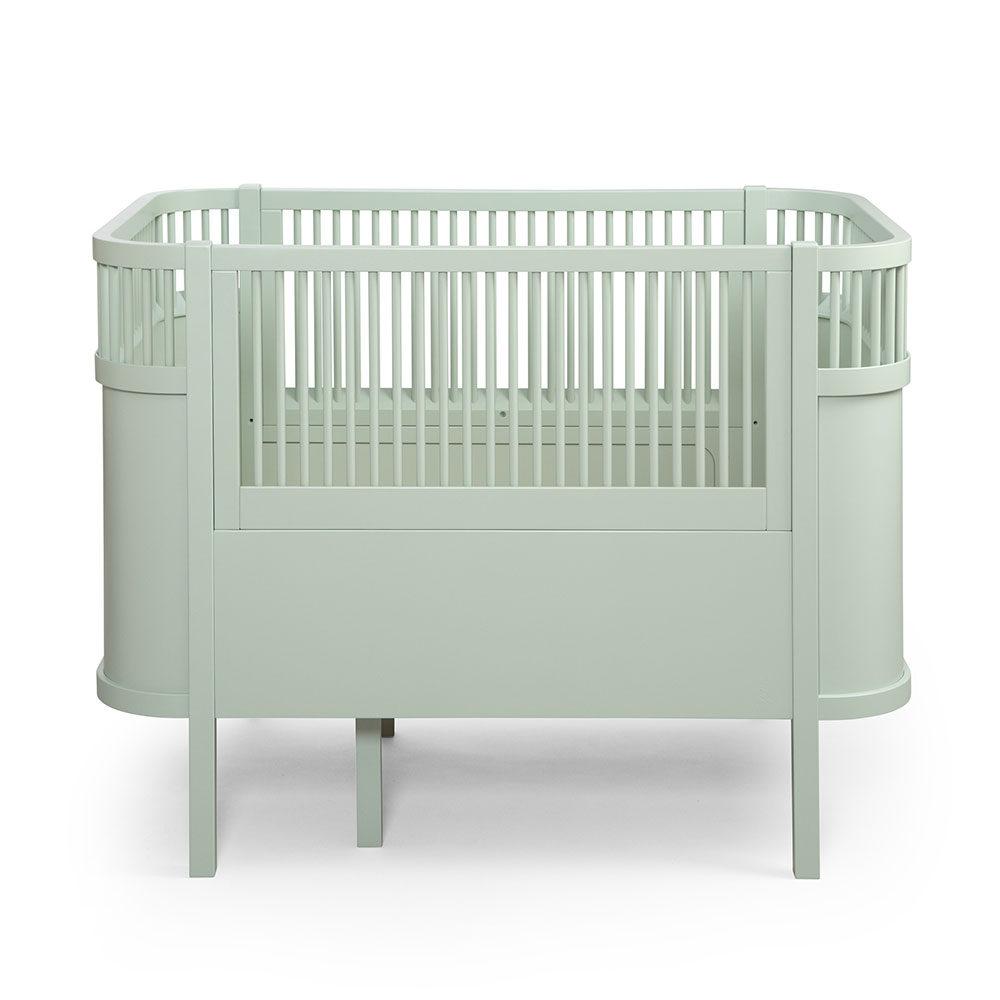 Sebra Baby & Junior vokse seng Mist Green