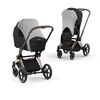 Cybex Platinum solskjerm for barnevogn Sun Sail Light Grey 