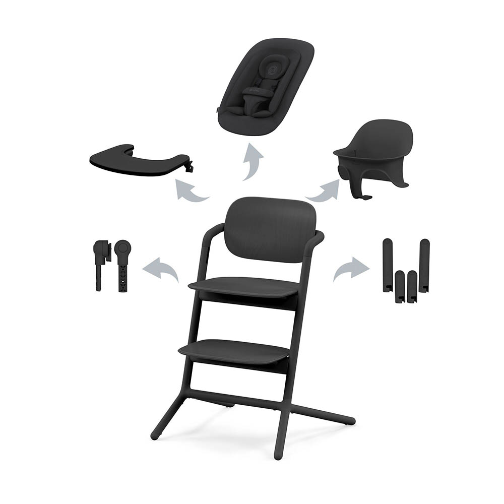 Cybex Lemo barnestol 4in1 Stunning Black