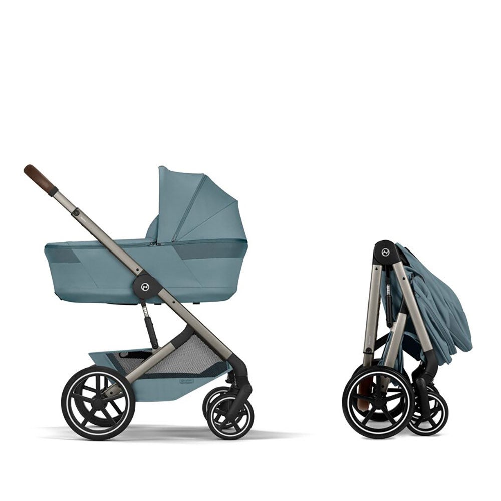 Cybex Balios S Lux TPE inkl. sammenleggbar liggedel Stormy Blue