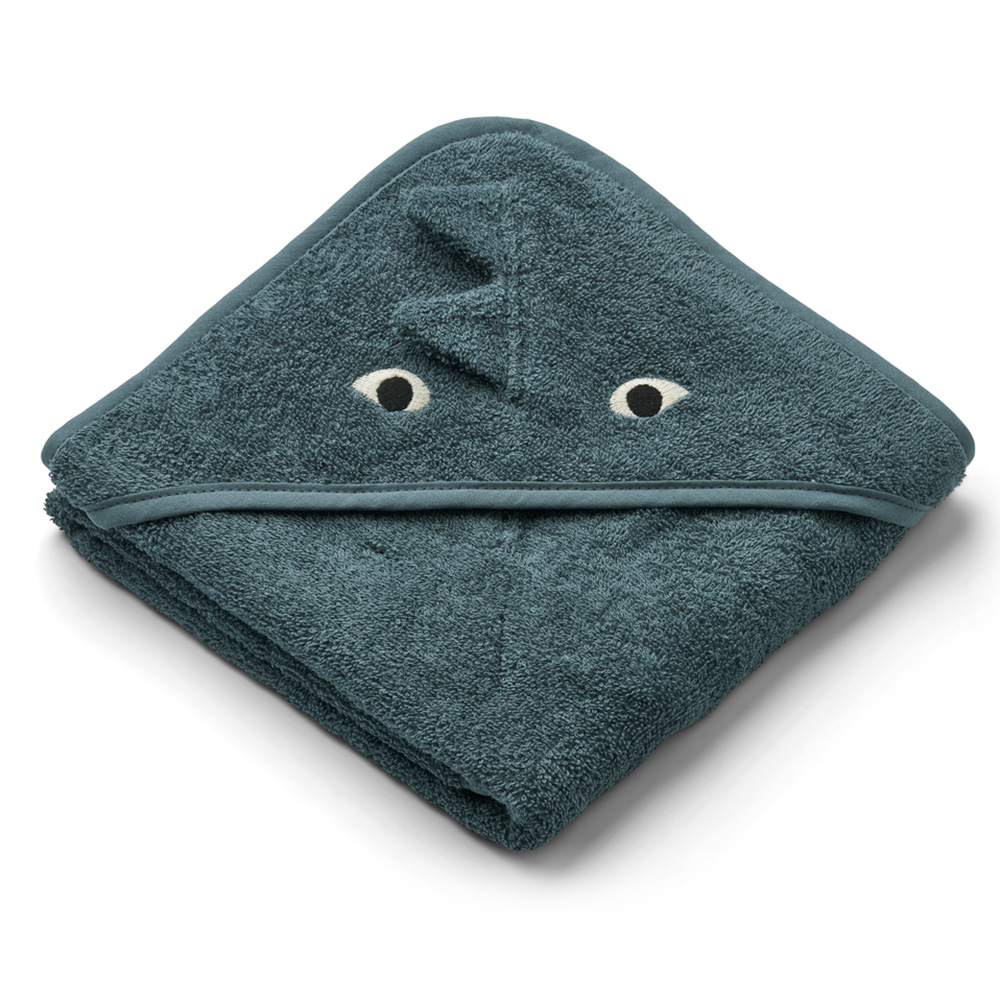Liewood Albert badekåpe Dragon / whale blue mix 1165