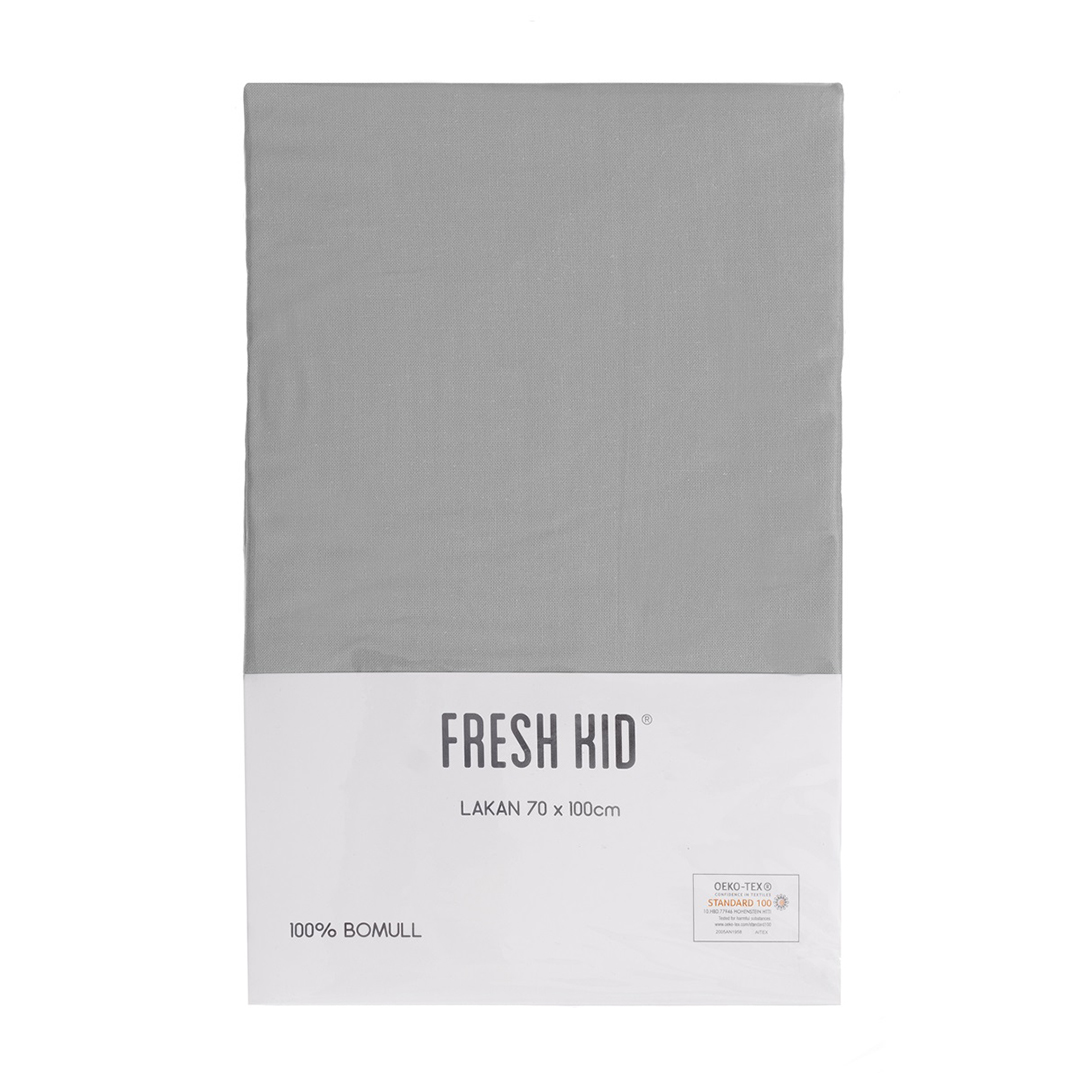 Fresh Kid Sheets vugge/barnevogn grå