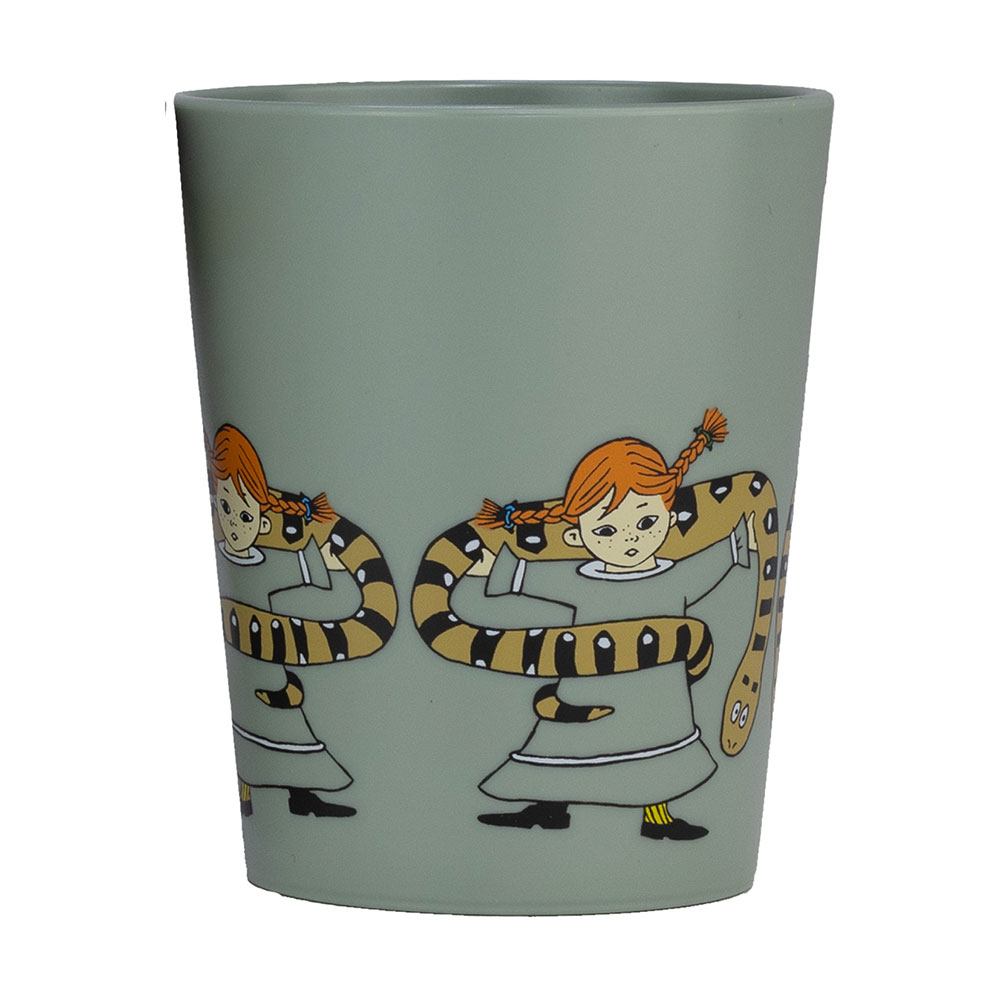 Rätt Start Pippi Cirkus Tumbler krus grønn