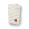 Elodie Furry Knit Teppe Vanilla White