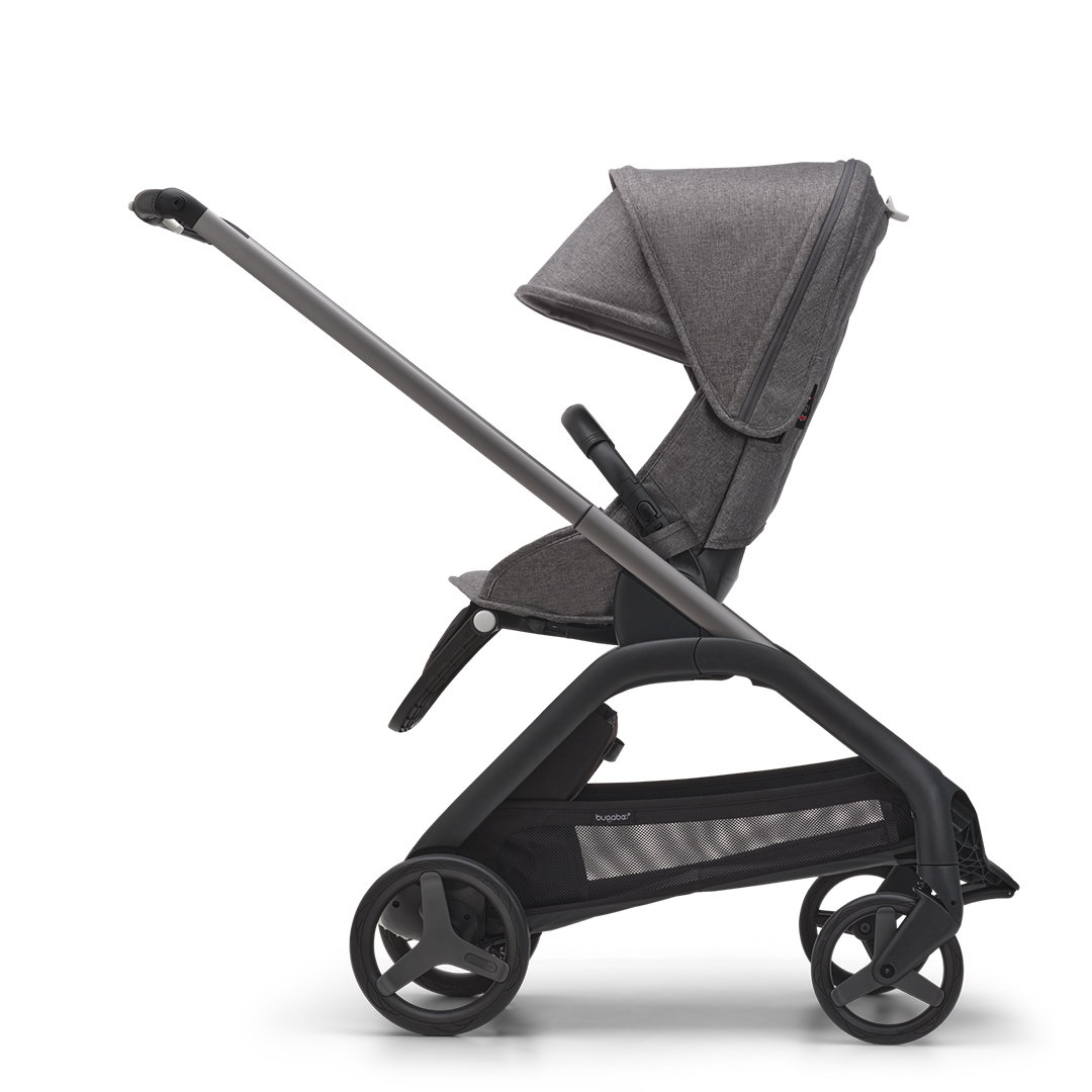 Bugaboo Dragonfly barnevogn Gråmelert
