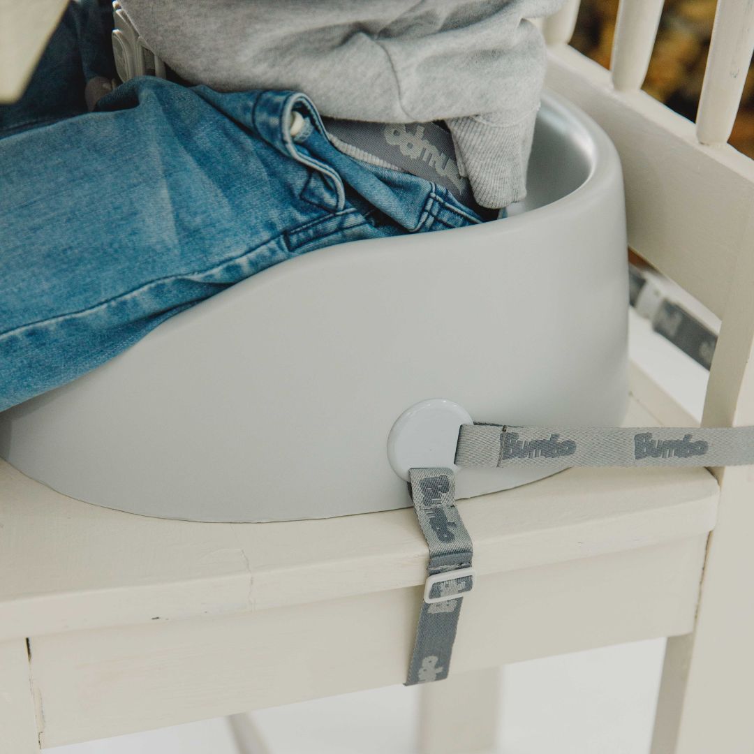 Bumbo barnestolsforhøyer Cool Grey