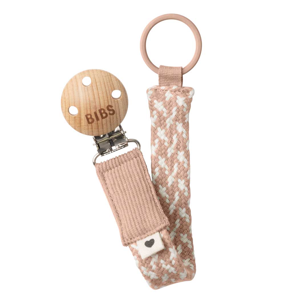 BIBS dummykjede Blush / Ivory