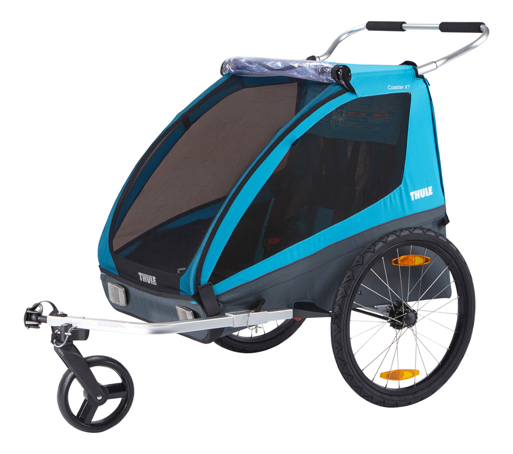 Thule Coaster XT sykkeltilhenger + barnevogn