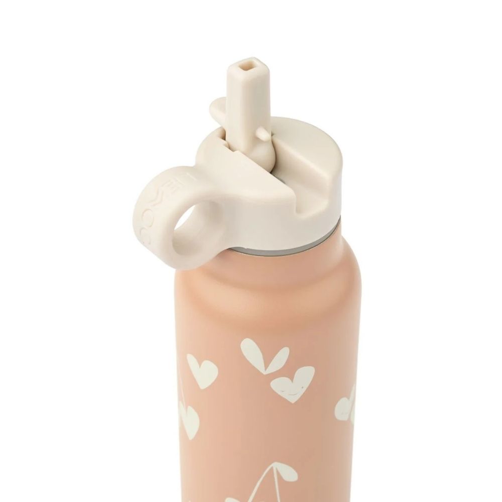 Liewood vannflaske Falk 350 ml Sweethearts / Pale tuscany