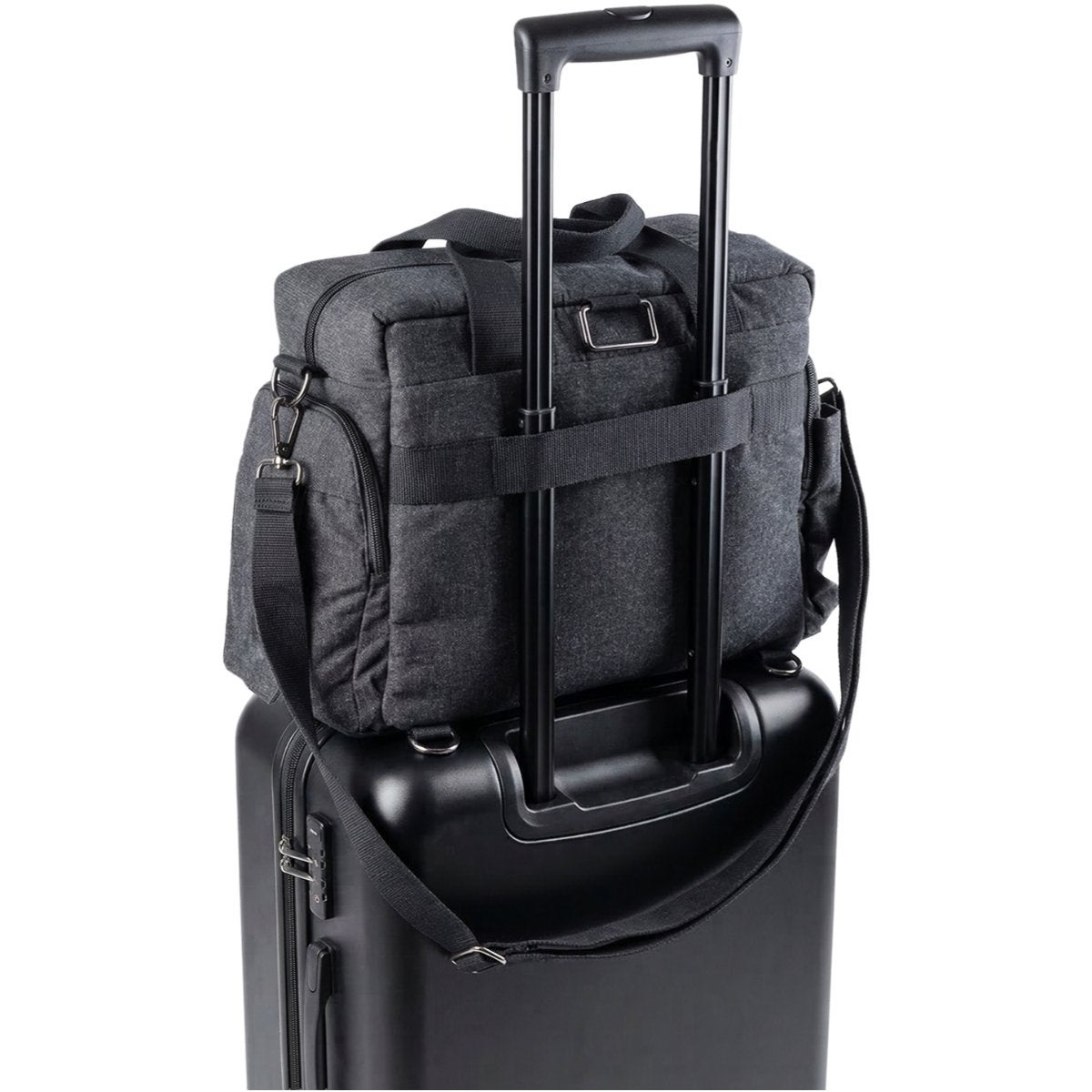 Sebra On-the-go stellebag dark grey melange