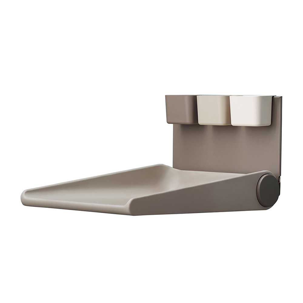 Leander Wally veggmontert stellebord Cappuccino