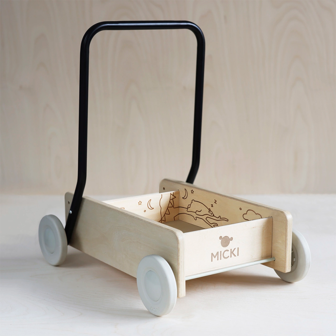 Micki Learning to walk-barnestol Premium Wood